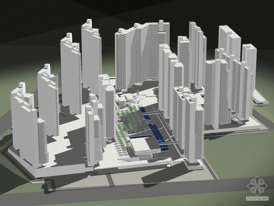 [深圳]某镇花园国际竞赛方案-5号方案WD概念方案（含PPT）