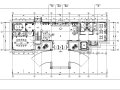 上市集团高档会所空间设计施工图（附效果图）