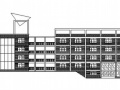攀枝花某高校五层工业实训中心建筑施工图