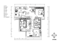 [湖南]现代风格复式楼设计CAD施工图（含效果图）
