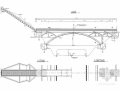一跨43.8m钢筋砼空腹拱桥全套施工图（20张）