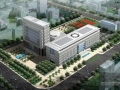 [郑州]玻璃体入口上倾立面市级机关办公楼建筑设计方案文本（含CAD）