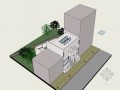 普拉内克斯住宅SketchUp模型下载