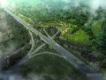 [杭州]高速公路与山体间特色生态景观带景观规划设计方案