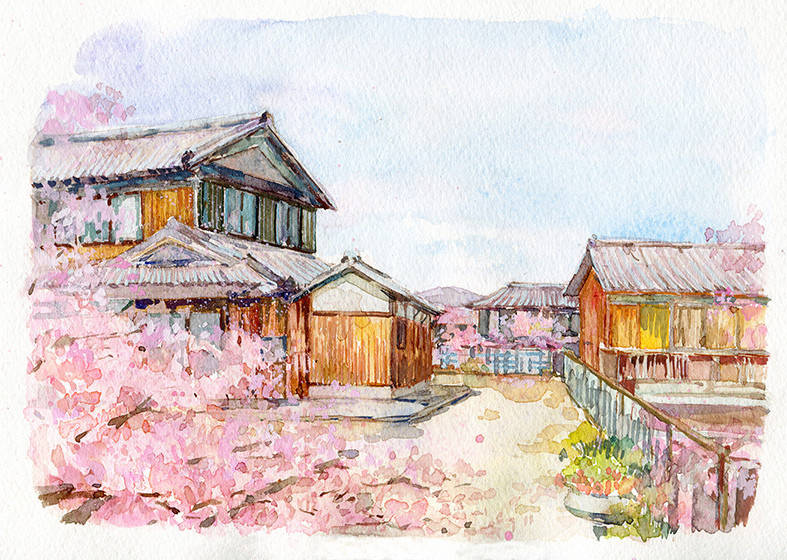 超美的画#-景观手绘官方交流小组-筑龙园林景观论坛