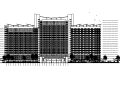 [海南]高层曲线温泉大酒店建筑施工图（效果图、SU及CAD图纸）