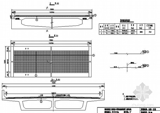 桥面铺装钢筋构造