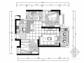 [武汉]现代风格色彩鲜明两居室装修CAD施工图（含效果图）