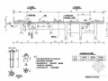 斜腿刚架桥桥梁横断面及泄水管构造节点详图设计