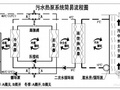 污水源热泵简易流程图