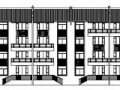 某仿古建筑联排别墅建筑结构施工图成套图纸