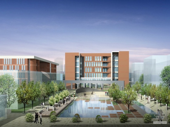 某学校及艺术馆建筑概念方案设计