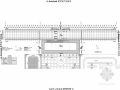 [湖南]铁路车站覆盖面积8100平方米雨棚施工图21张（雨棚长度450m）