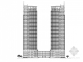 [上海]33层现代风格星级酒店建筑施工图（知名建筑公司）