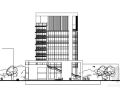 某九层文化会所建筑方案图（圆形平面）