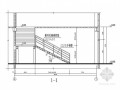 两跑钢梯节点详图