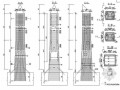 104m预应力钢筋混凝土组合体系斜拉桥塔塔身钢筋构造节点详图设计