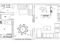 新中式风格别墅空间设计施工图（附效果图）