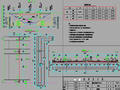 2016年设计单跨13米简支T梁桥设计图37张CAD（桥宽60.5m，C50混凝土）