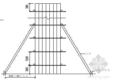 柱模支设示意图-主体结构-筑龙建筑施工论坛