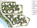 [四川]“河流”概念高档生态居住型社区景观规划设计（附CAD）