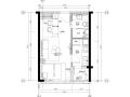 [深圳]MYP-笋岗国际物流公寓5个户型样板房CAD施工图+设计方案