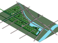BIM模型-revit模型-城市设计-唐山南堡