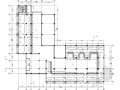 [北京]知名企业现代风格服务大厅室内CAD装修施工图（含效果图）