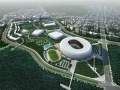 [深圳]大型知名体育中心规划设计参赛方案（含CAD，动画）
