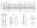桥梁工程景观栏杆设计图