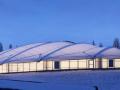 屋顶膜结构--丹麦欧登塞Thorvald Ellegaardt体育馆