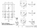 [江苏]单层框架结构消防水池水泵房结构施工图