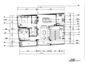 [福建]现代简约三居室套房住宅设计施工图（附效果图）