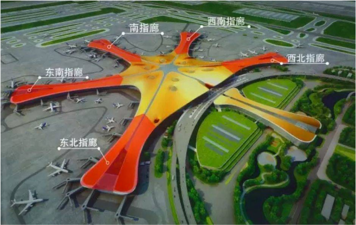 [分享]外型酷似"派大星"的北京大兴国际机场