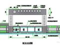 山东某公司建筑工程施工区大门立面图