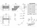 桥台耳背墙钢筋布置大样图