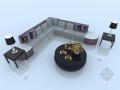 L型沙发3D模型下载