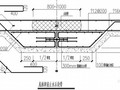 筏板基础钢筋放置及后浇带节点详图