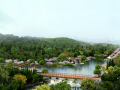 生态滨湖公园景观鸟瞰图PSD分层素材
