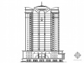 [西安]某二十三层大楼外装修建筑施工图(含钢构详图)