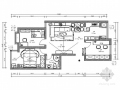 93平温馨现代三居室样板间CAD装修图（含效果）