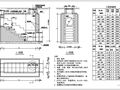 某阶梯式砖砌跌水井结构节点构造详图