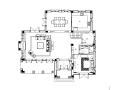 [山东]新古典中式风格别墅室内设计施工图（含实景图，软装方案）