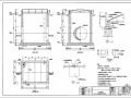 东莞某污水处理厂厂平面及附属井建筑、结构设计图