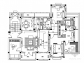 [青岛]生态绿城现代三居室样板房装修设计施工图