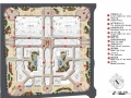 [山东]简欧风格国际商业广场步行街景观概念规划设计方案