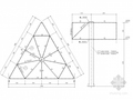 通用三面体、两面体广告牌结构施工图(含基础)