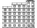 某八层框架结构宿舍楼建筑方案图