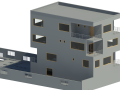 BIM模型-revit模型-​高级住所模型