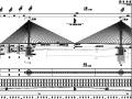 特大桥主跨658m双塔混合梁斜拉桥主桥结构图纸341张（公路桥涵设计规范JTJD60-2015）